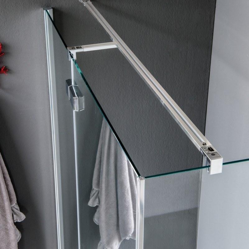 Samo Угловая душевая кабина с неподвижной стенкой для комбинаций Eccelsa sun-id-1394279 - Вид №2