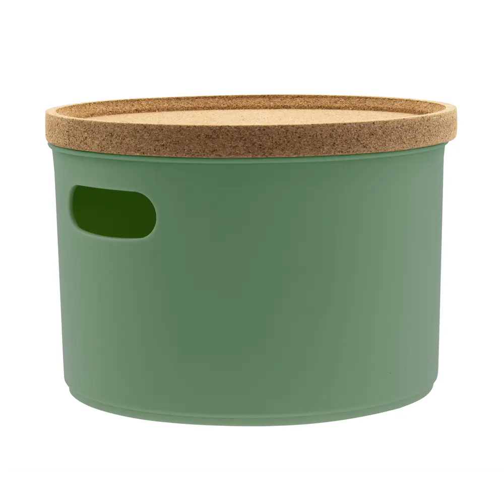 Органайзер круглый Berossi Zero 19.6x13.5x19.6 см цвет камыш STLM-2177729