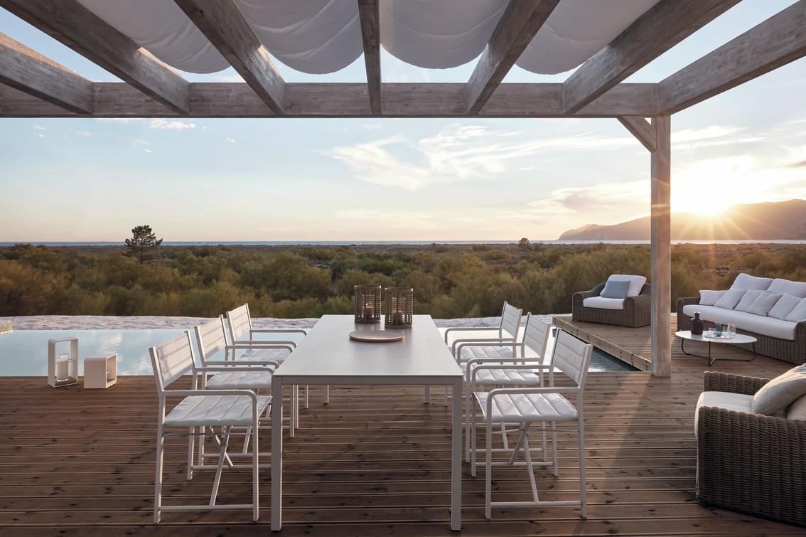 MNST1186 Обеденный стол pa lava 215см x 105см Manutti Quarto - Вид №1