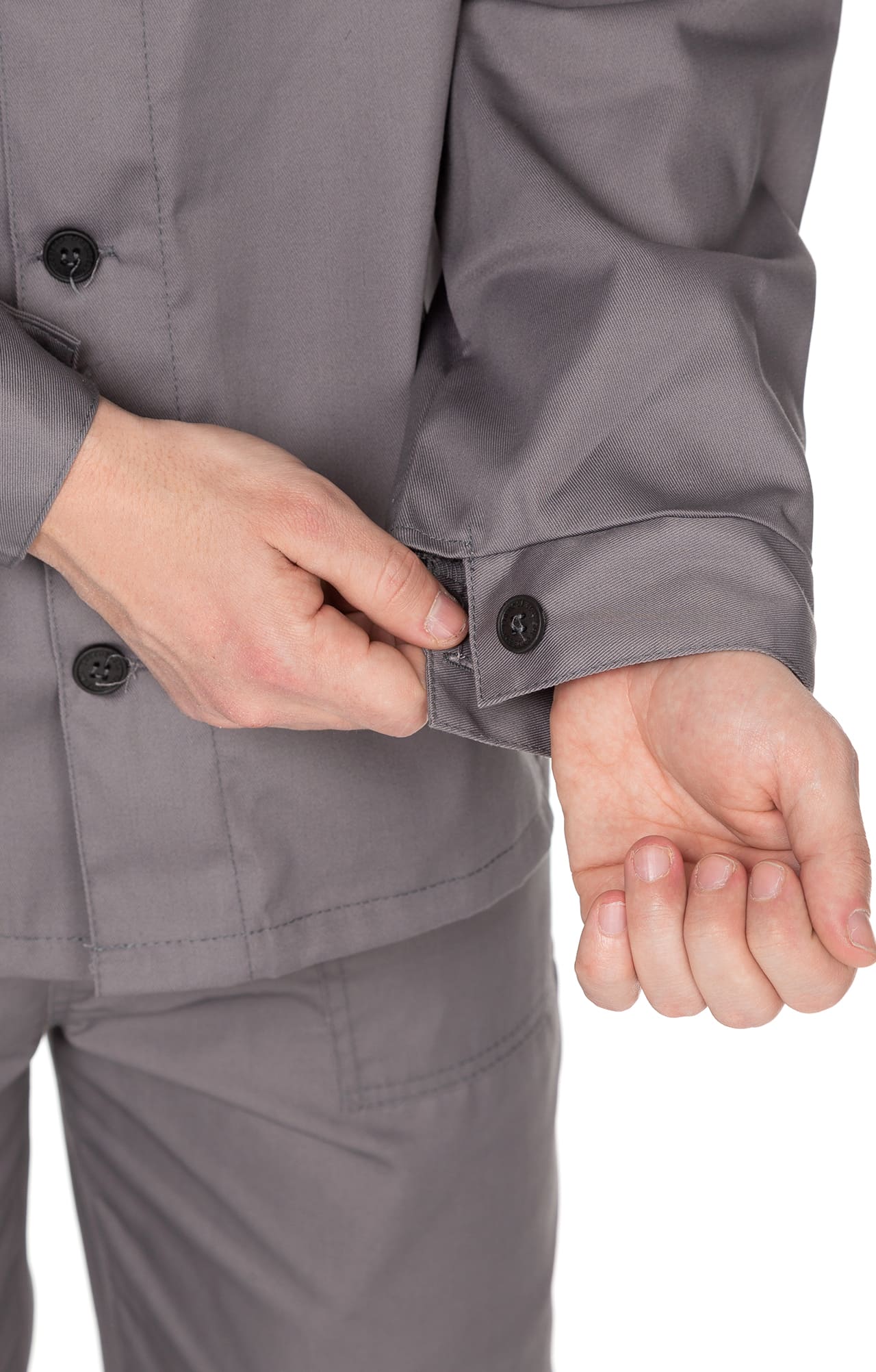 65436 Костюм "Труд" рабочий темно-серый  Летняя спецодежда  размер 64-66/170-176  - Вид №12