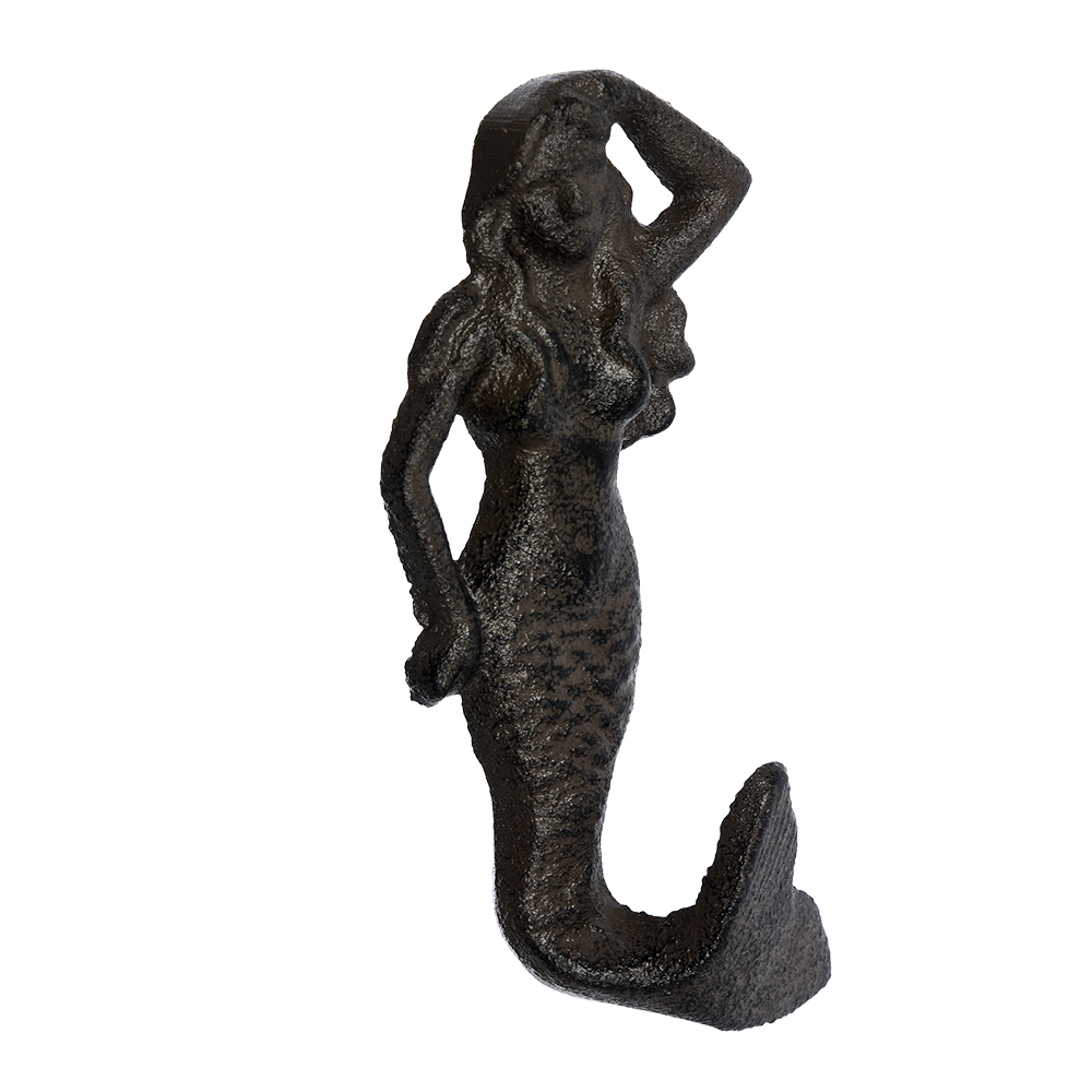 Крючок настенный черный 14,5 см "Русалка" BLUMEN HAUS  00-3971625 Черный  - Вид №2