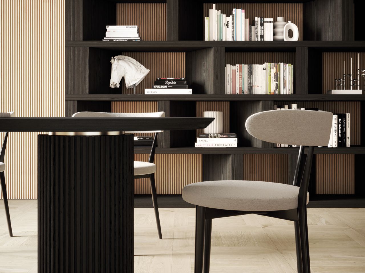 Деревянный овальный стол ITLAS Metropolitan Frames ARCH-00136037