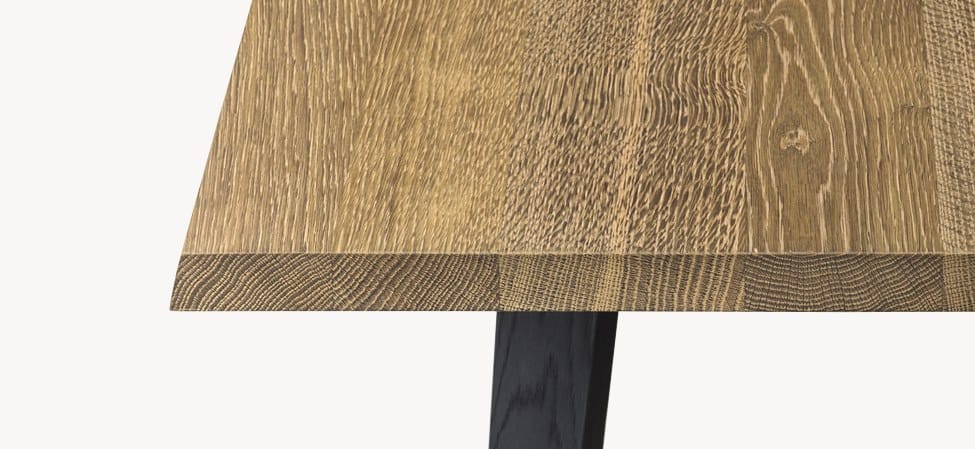 Квадратный журнальный столик из дуба MOROSO натуральный ARCH-00052585 - Вид №2