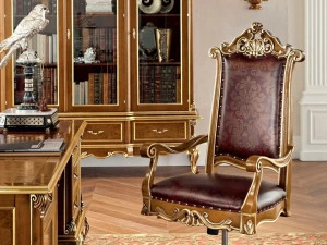 Modenese Gastone Офисное кресло руководителя с 5 спицами на колесиках Casanova