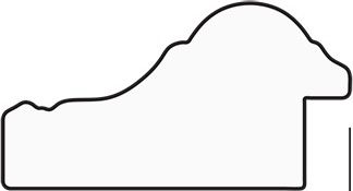 BY 1112 Зеркало в багетной раме - бусы золотые 46 mm EVOFORM Definite - Вид №3