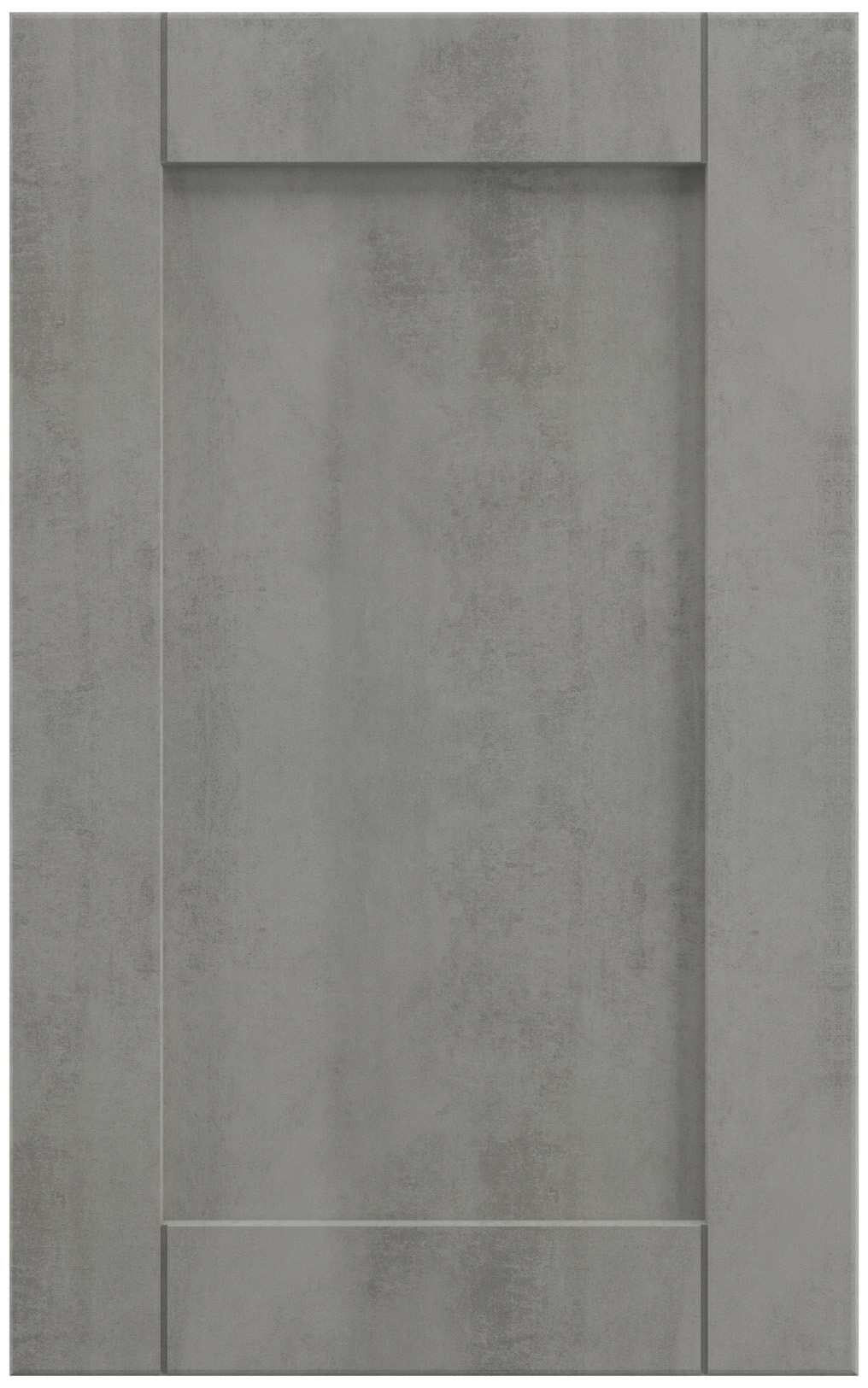 Фасады для кухни Кантри Фрезеровка «Лжевыборка» Бетон серый №286 SIDAK SIST1683-214