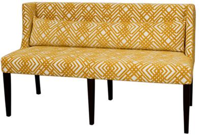 Hamilton Conte Paris Скамья из ткани со спинкой sun-id-1494501 - Вид №6