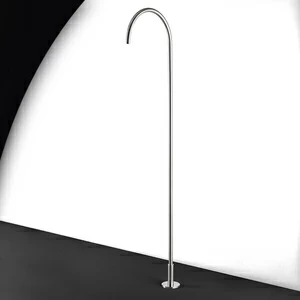 Излив напольный HIRO CHP51S серебристый матовый