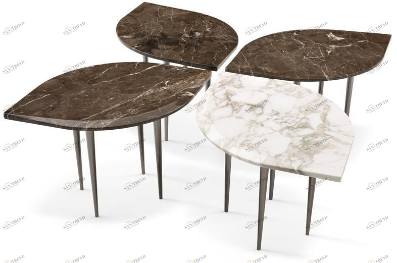 Bodema Журнальный столик из мрамора  Chio00 