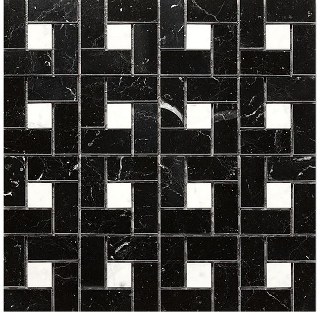 Ideamarmo Мраморная мозаика Square Sqr 801 - Вид №1