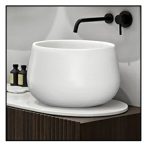 BATA Накладная раковина на столешницу  круглая Ceramica Cielo