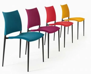 Desalto Стул штабелируемый тканевый с обивкой Sand