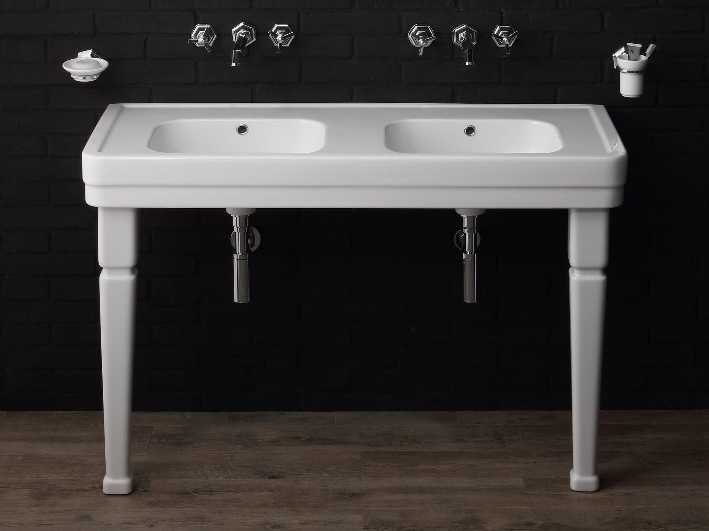 Керамическая двойная консольная раковина BLEU PROVENCE ARCH-00097816