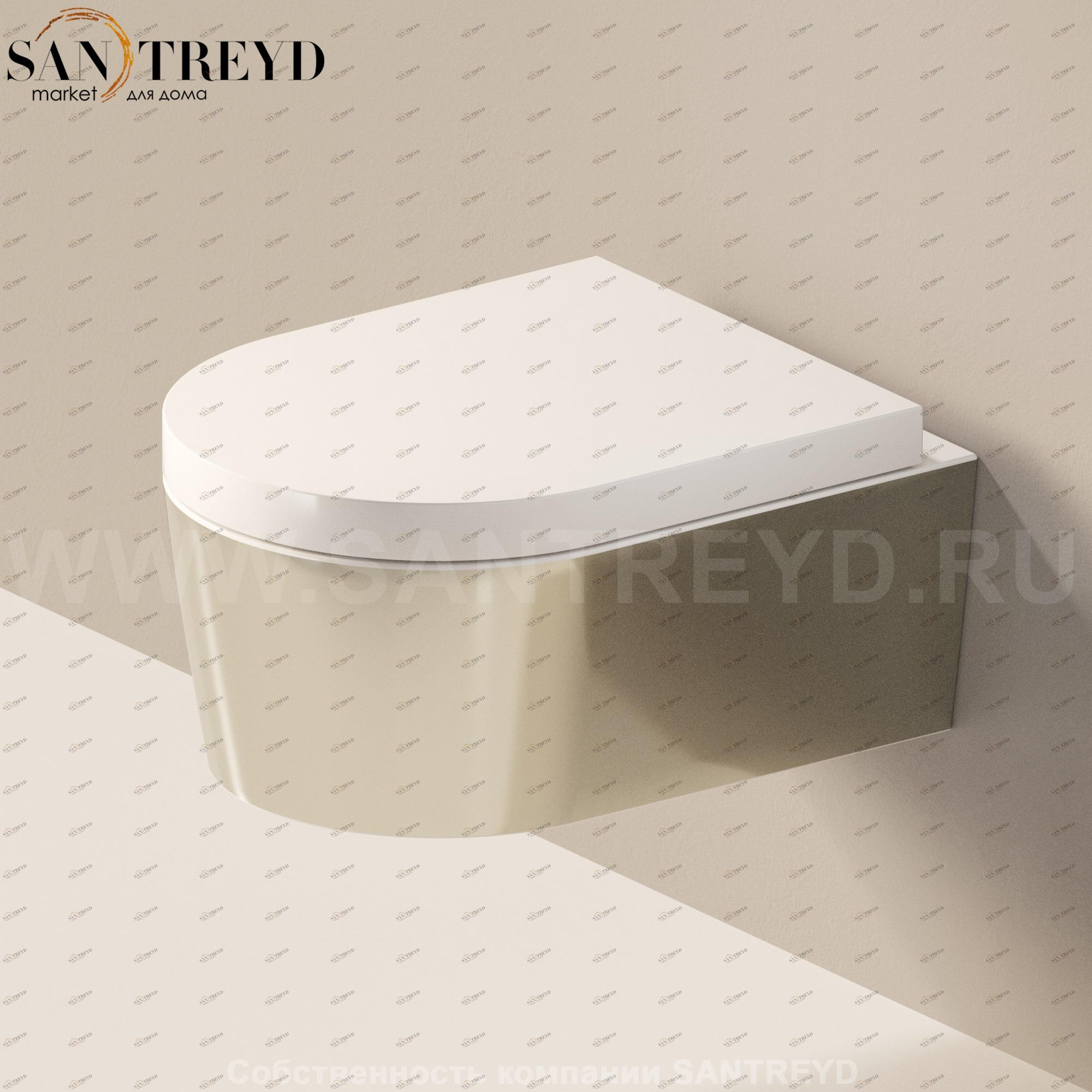 5064CR Подвесной унитаз настенный Хромированный Ceramica Flaminia Link Италия