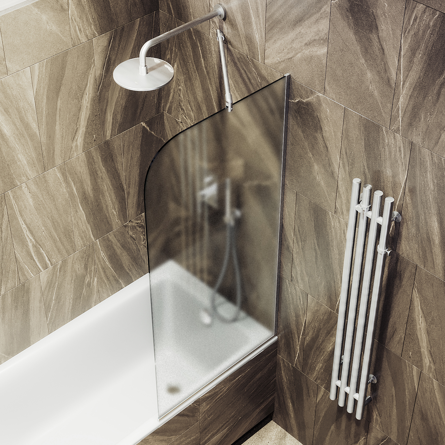 ST-143-5у Душевое ограждения на борт вынны Public Steel Россия 