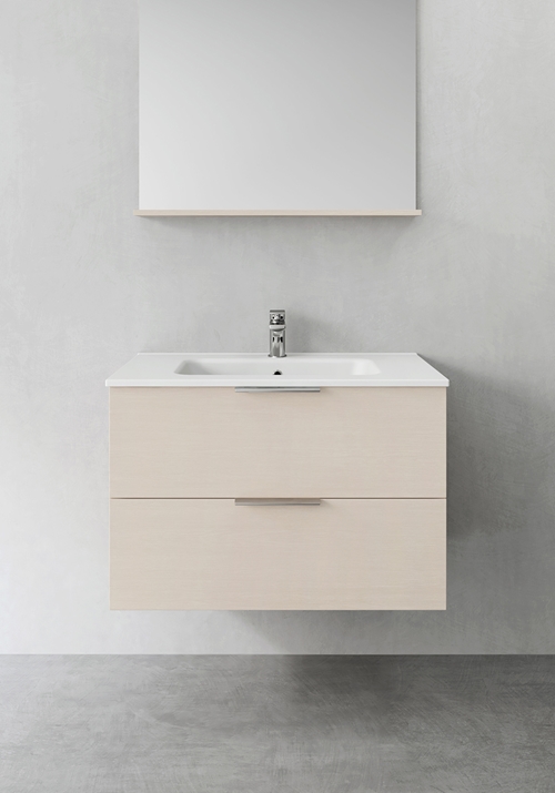 1390209 Шкаф Для Умывальника Форма Ясенья Узор 800 Hafa Ясень 