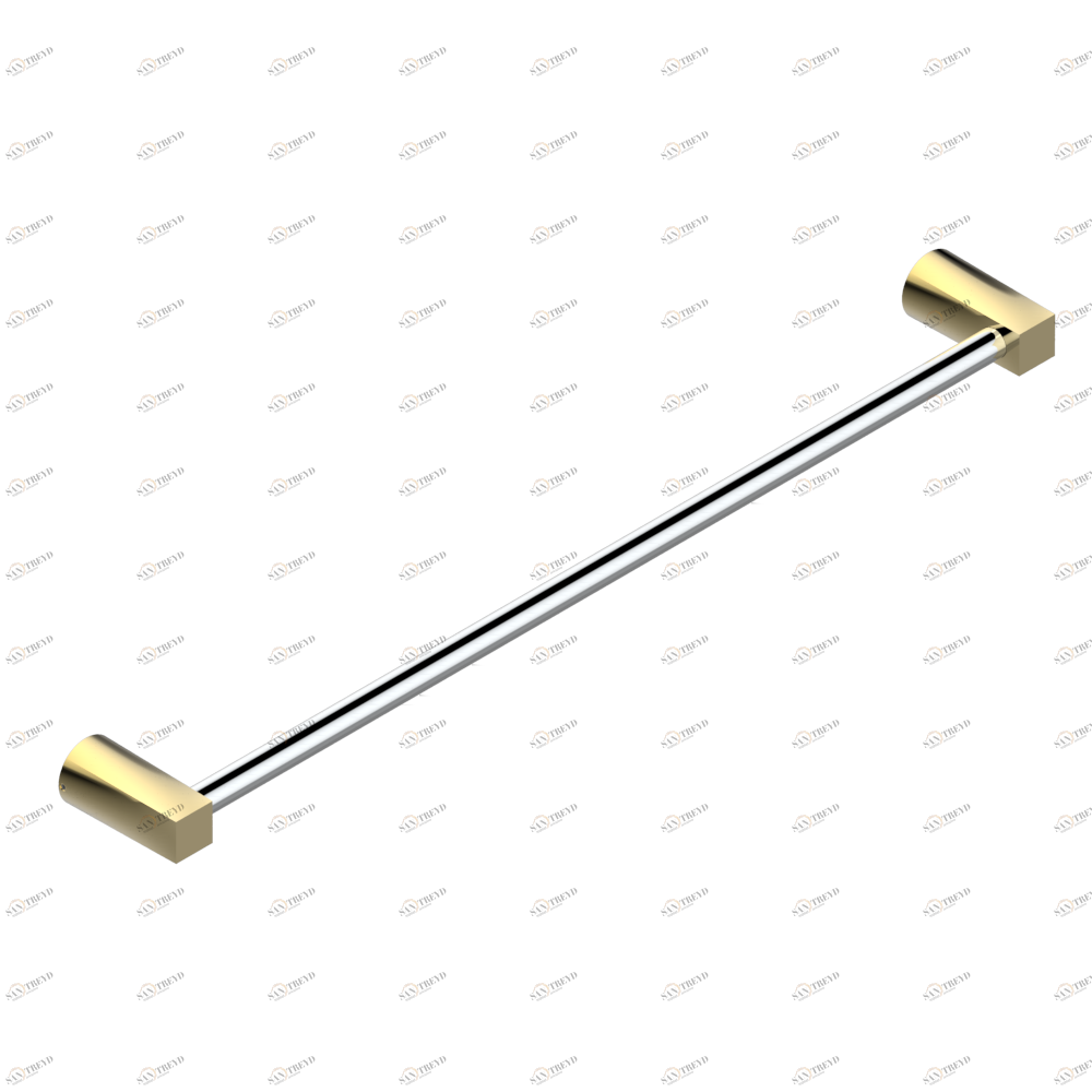 G6C-520 Полотенцедержатель однореечный длина 28' Thg-paris Metamorphose с углеродным волокном Хром/золото G6C-520 CAT.A