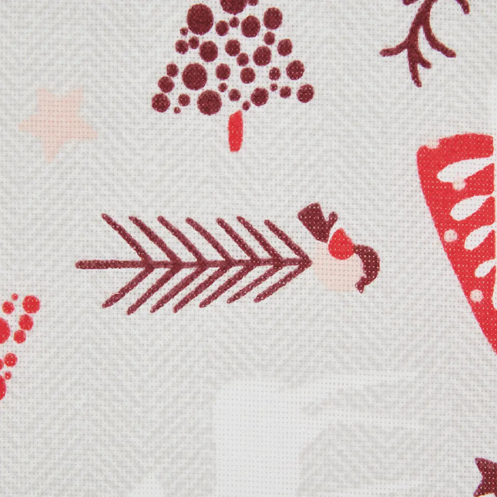 Салфетка сервировочная Скандинавия 40x30 см серо-красная Altali STLM-2009515 - Вид №1