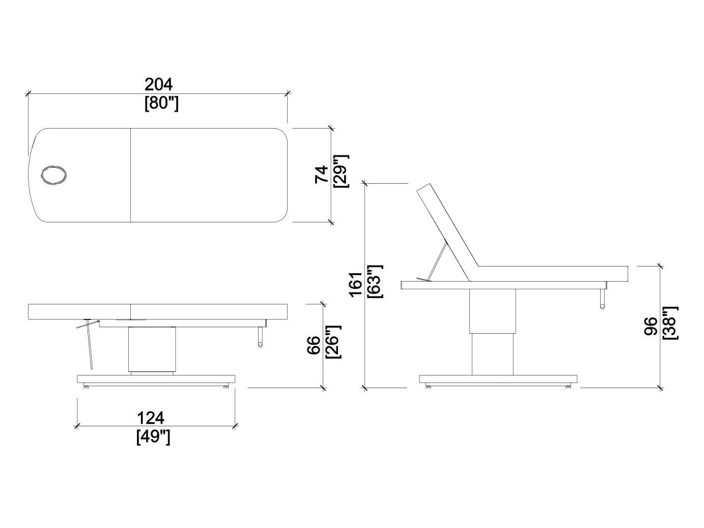 Массажный стол Gamma & Bross Gamma Store ARCH-00073270 - Вид №3