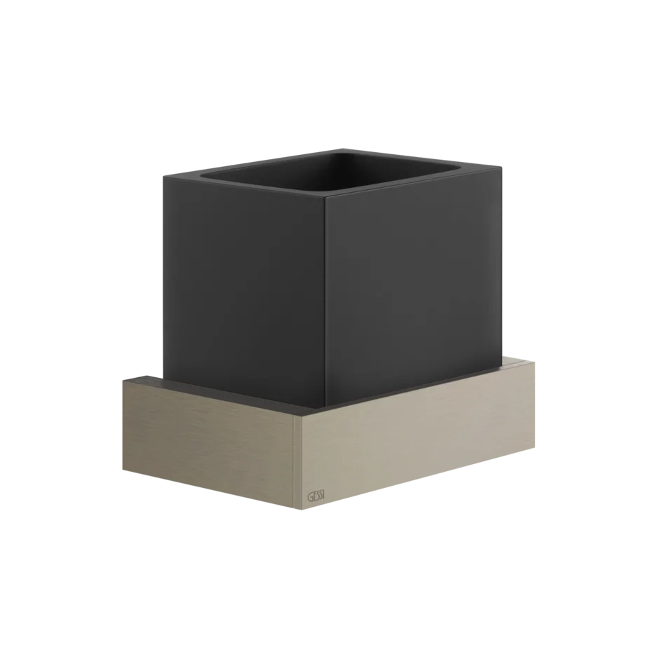 Держатель стакана 20808 149 Gessi Inverso МАТОВЫЙ НИКЕЛЬ FINOX 20808149