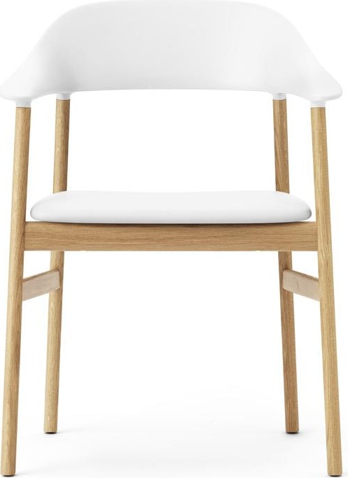 1401046 Herit Обивка кресел Oak Spectrum Leather White Normann Copenhagen  - Вид №1