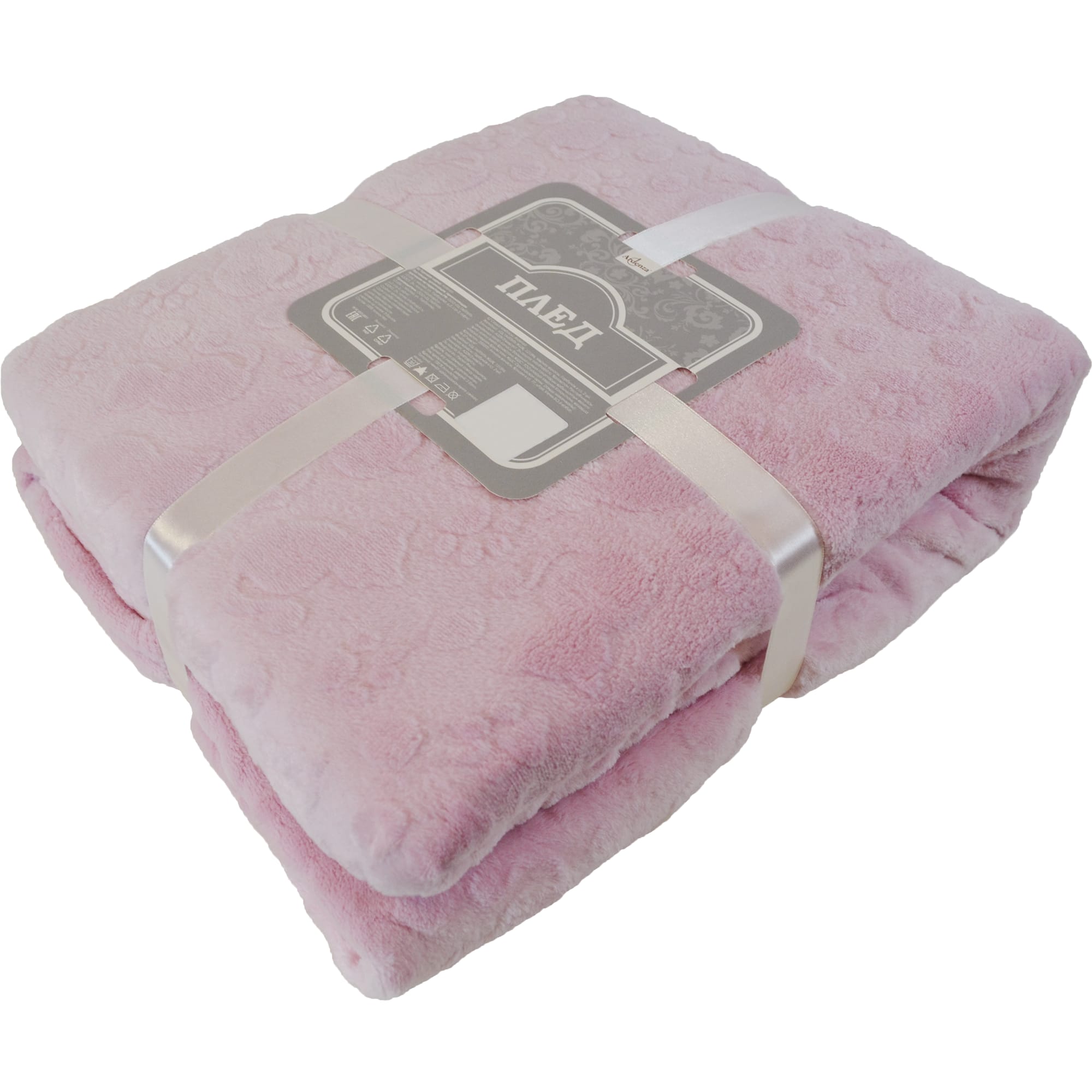 84330538 Плед «» 140x200 см фланель цвет розовый Котики Santreyd  - Вид №3