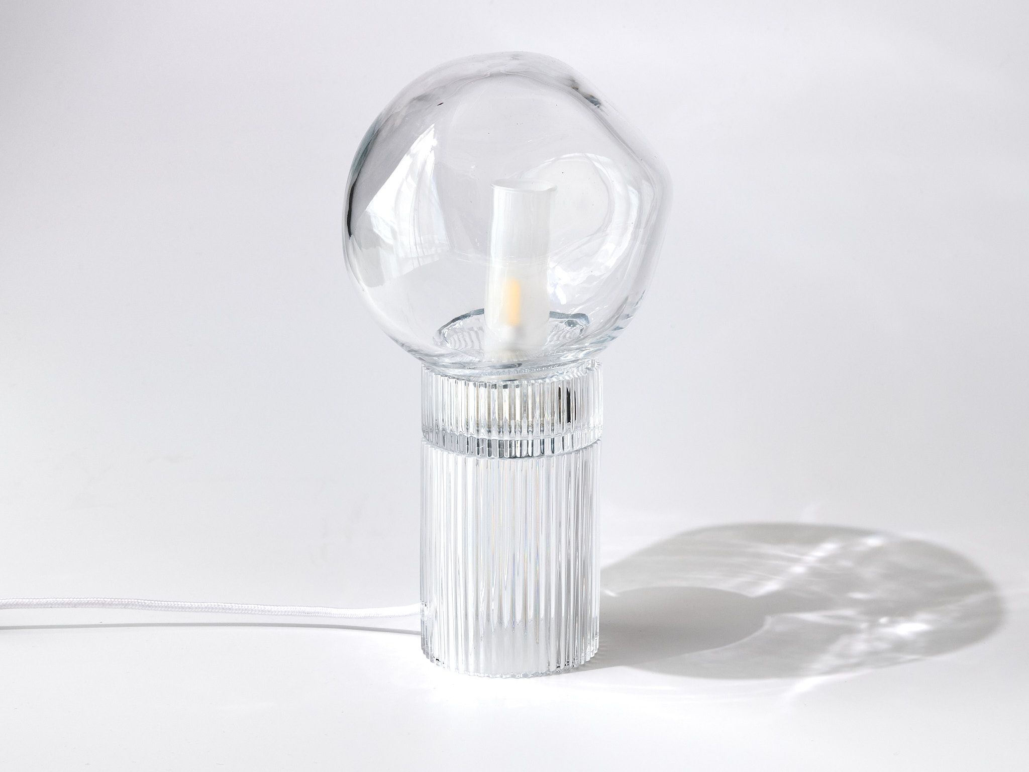 Настольная лампа из дутого стекла Studio Bojola NINA+NUVOLA ARCH-00051516 - Вид №5