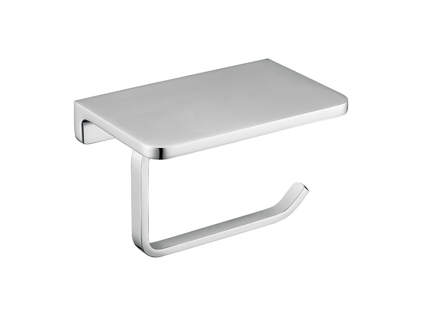 Металлический держатель рулона с полкой OMNIRES Лугано ARCH-00139310