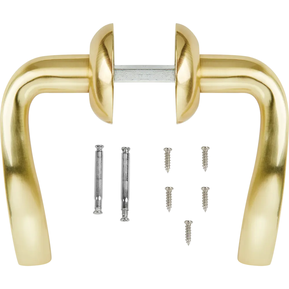 Дверные ручки EDSON EDS-65H-R1 в золотом исполнении 85170622 STLM-0059421 - Вид №1