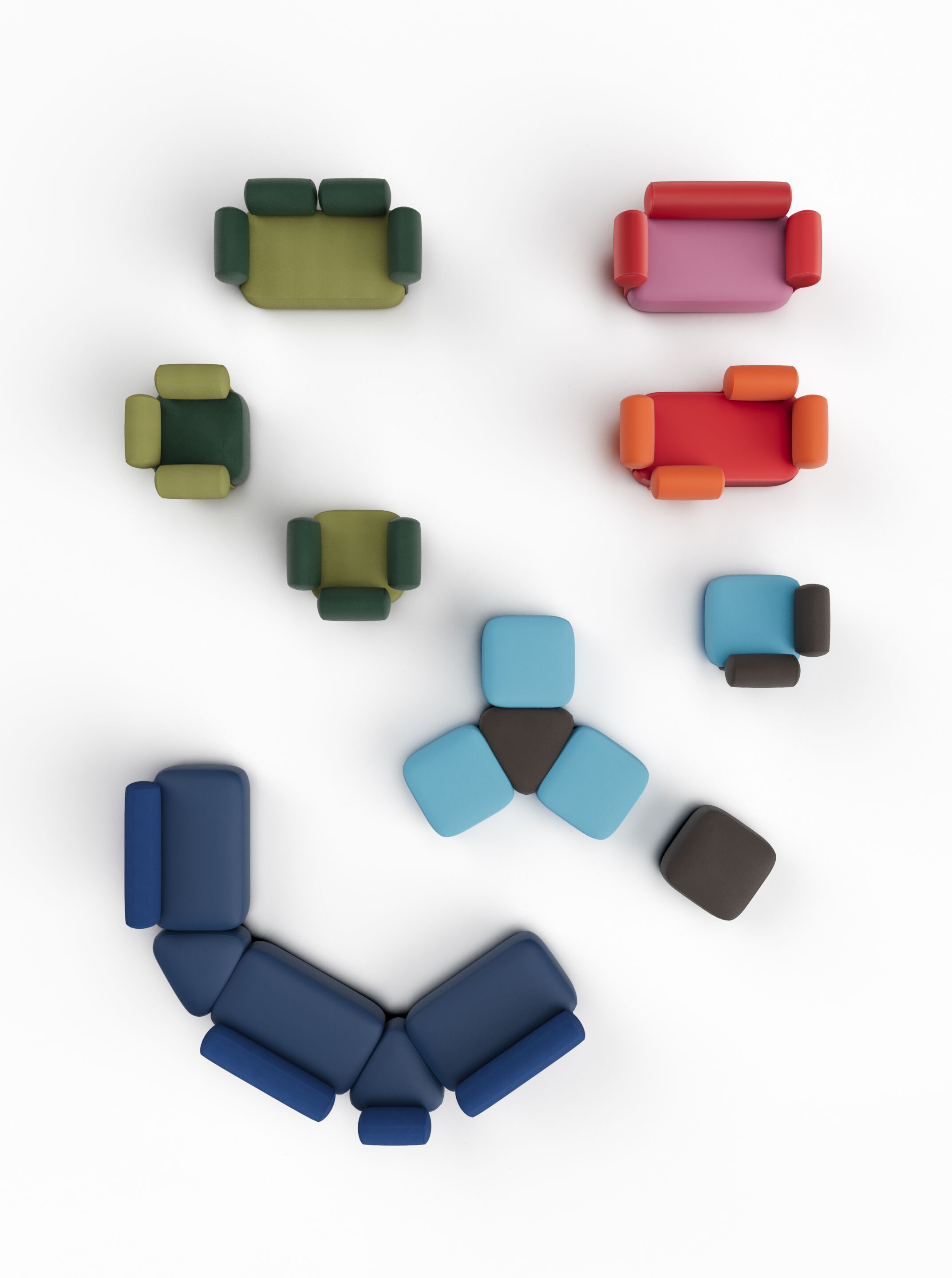 Тканевое кресло Kastel Klipper ARCH-00106410 - Вид №1