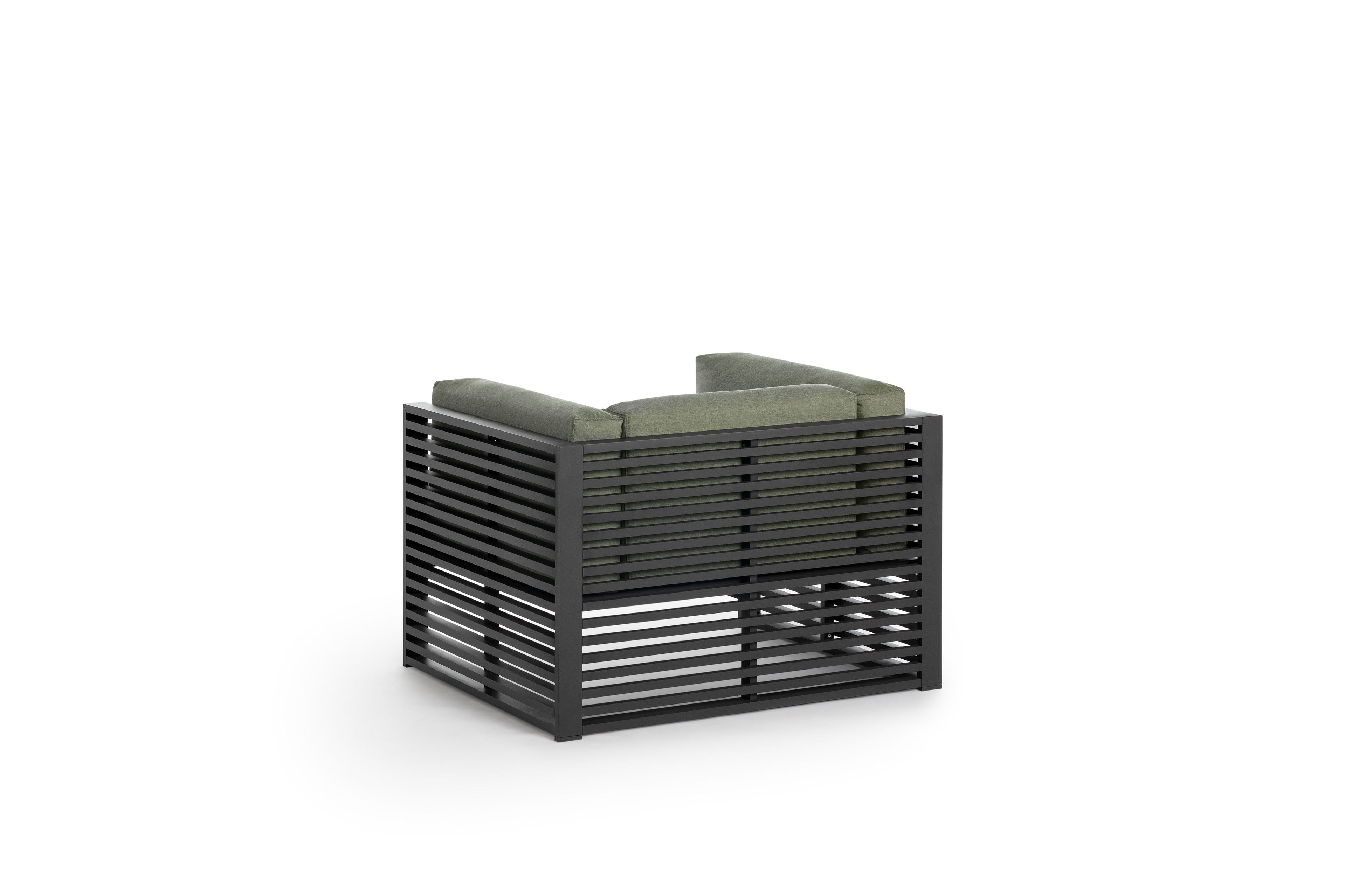 Тканевое садовое кресло с подлокотниками GANDIABLASCO DNA ARCH-00043910 - Вид №1