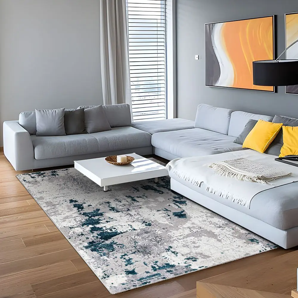 Ковер Merinos Палермо 100x200 см полипропилен цвет gray 89448328 STLM-2189597 