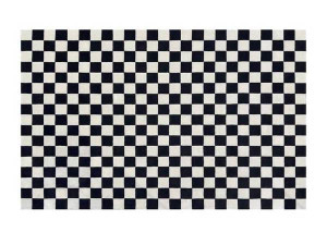 Шерстяной ковер с геометрическим рисунком