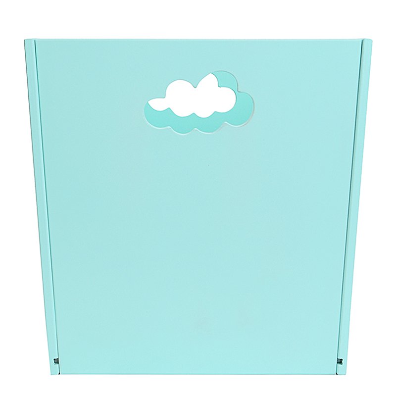 Деревянный ящик для игрушек бирюзовый с облачком VAMVIGVAM  282054 Голубой Santreyd  - Вид №7