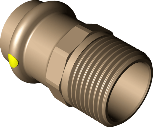 346 164 Модель 2611 Трубопроводные системы  Profipress G  Переходники/​переходные угольники Santreyd  - Вид №2