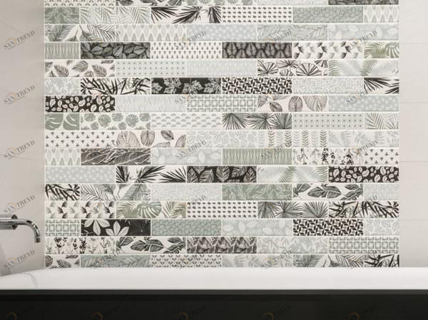 CERAMICA SANT'AGOSTINO Белая плитка для стен Decorline sun-id-1357900