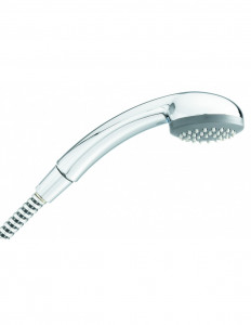 906300 000 00  Душевая лейка Cobra, дождевая струя, диффузор Д. 65 мм, шипы против известкового налета, хром Valentin Хром