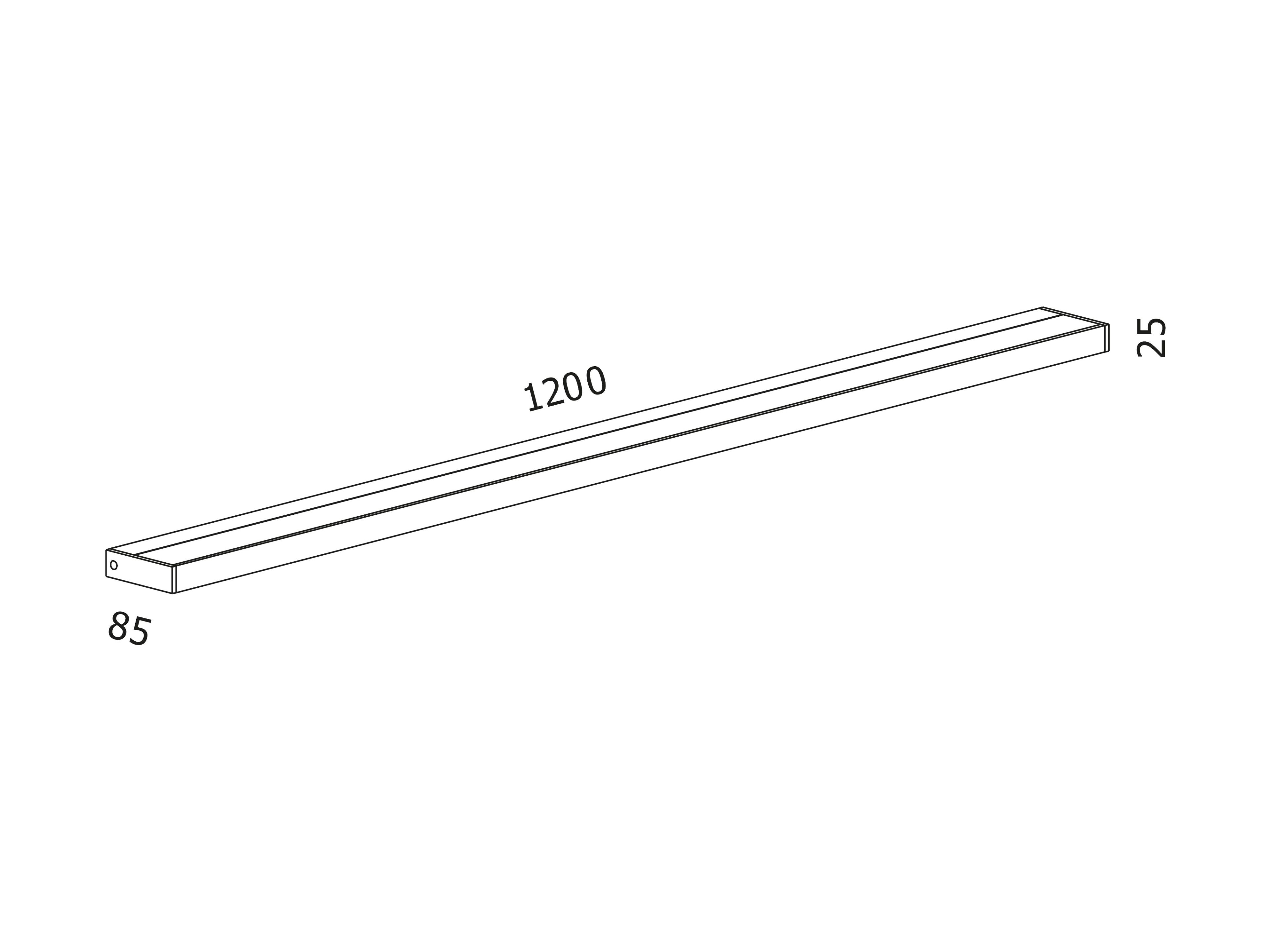 Алюминиевый светодиодный настенный светильник serien.lighting SML2 ARCH-00116458 - Вид №16