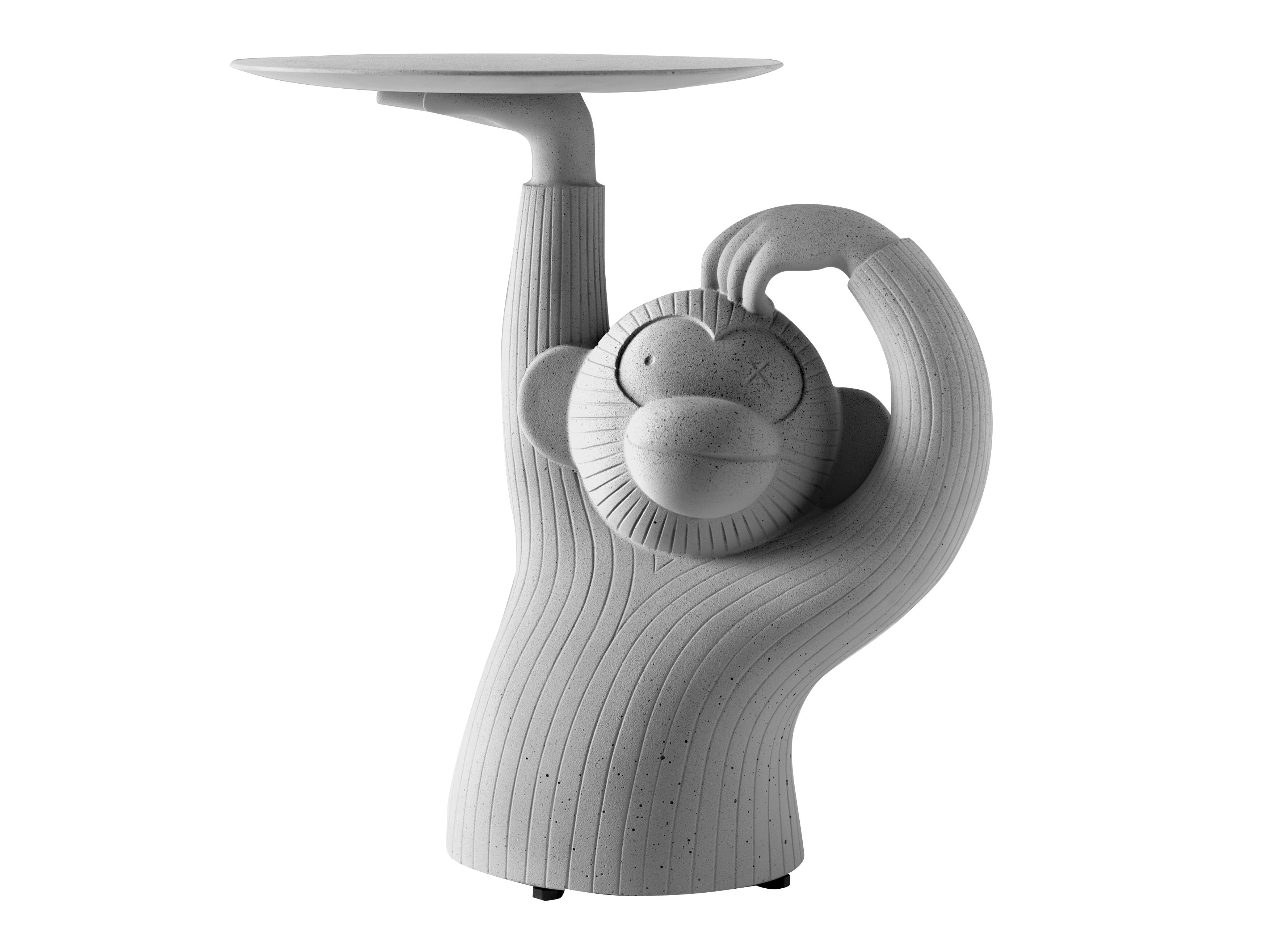 Бетонный круглый низкий журнальный столик BD Barcelona MONKEY ARCH-00134648 - Вид №8