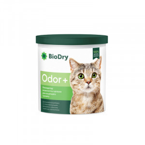 ПР0054068 Ликвидатор запаха и влажности (Биодрай) Odor+ для кошачьего туалета 500г BioDry