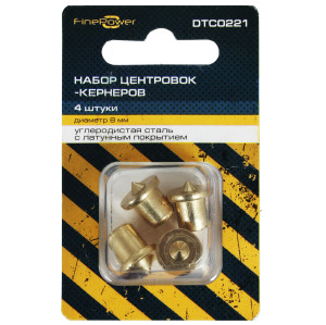 Набор центровок-кернеров FinePower DTC0221 4775756