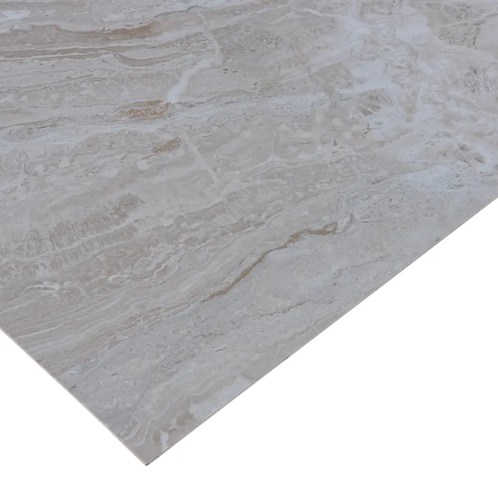 DEKOR PANEL Стеновая панель ПВХ Мрамор бежевый 2440×1220 мм 88537722 STLM-1013521 - Вид №2
