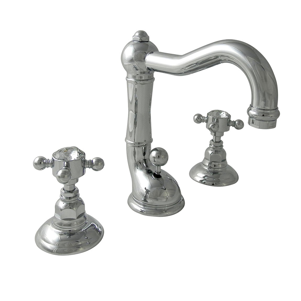 1427 ** 93 Смеситель для умывальника с поворотным изливом Nicolazzi Series Half Dome Crystal 