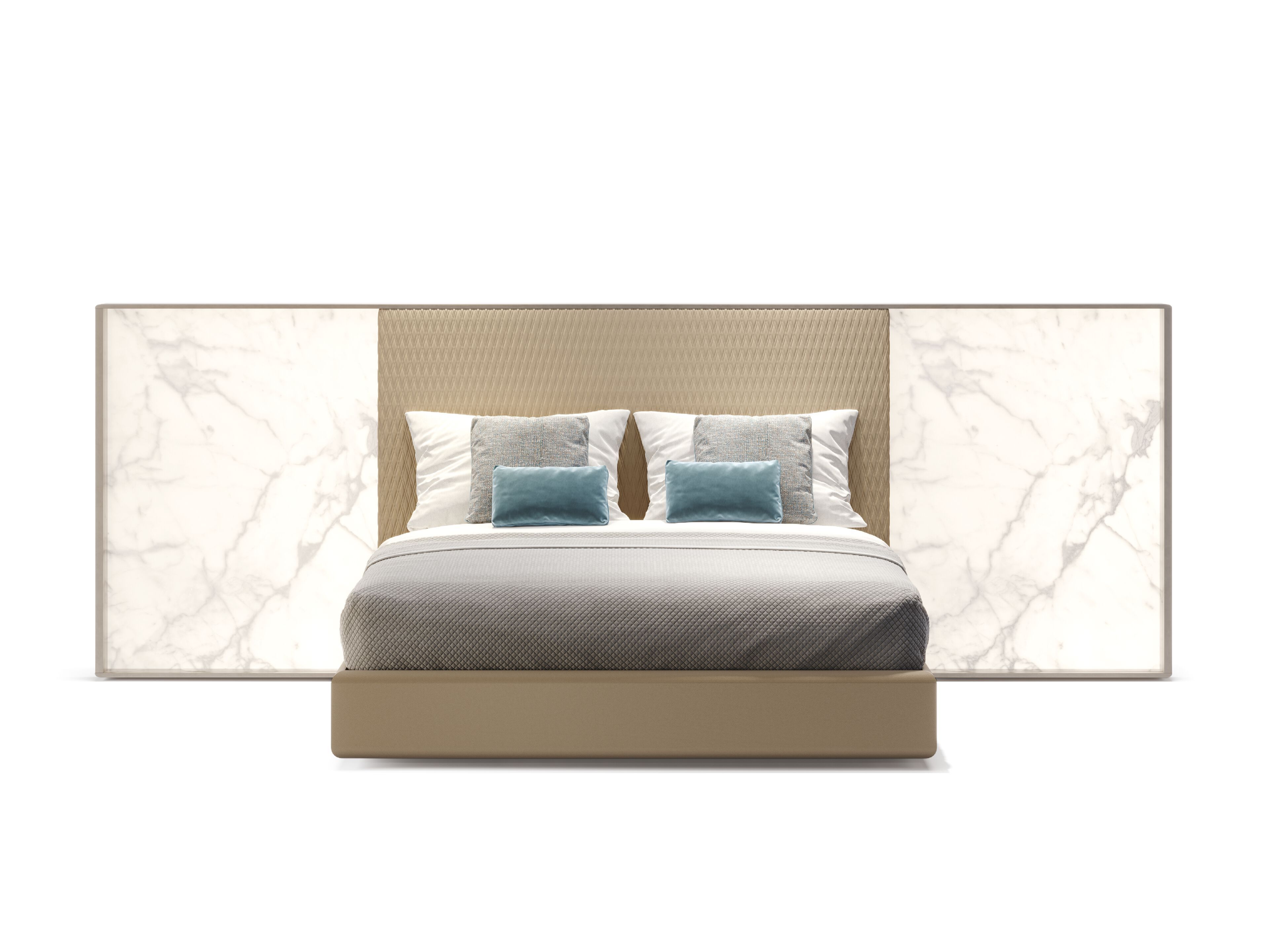 Кровать Marmoreflex® и кожа со встроенным освещением Space ARCH-00100072 - Вид №1