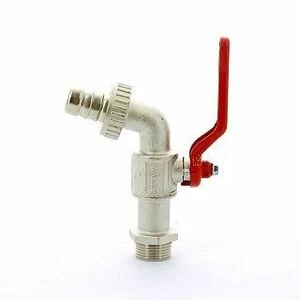 Кран садовый ITAP со штуцером 1" ручка