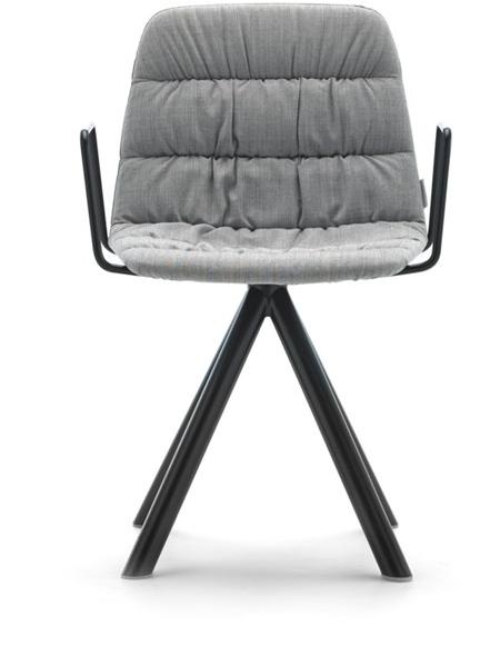 Viccarbe Стул из ткани с подлокотниками Maarten sun-id-1455530 - Вид №5