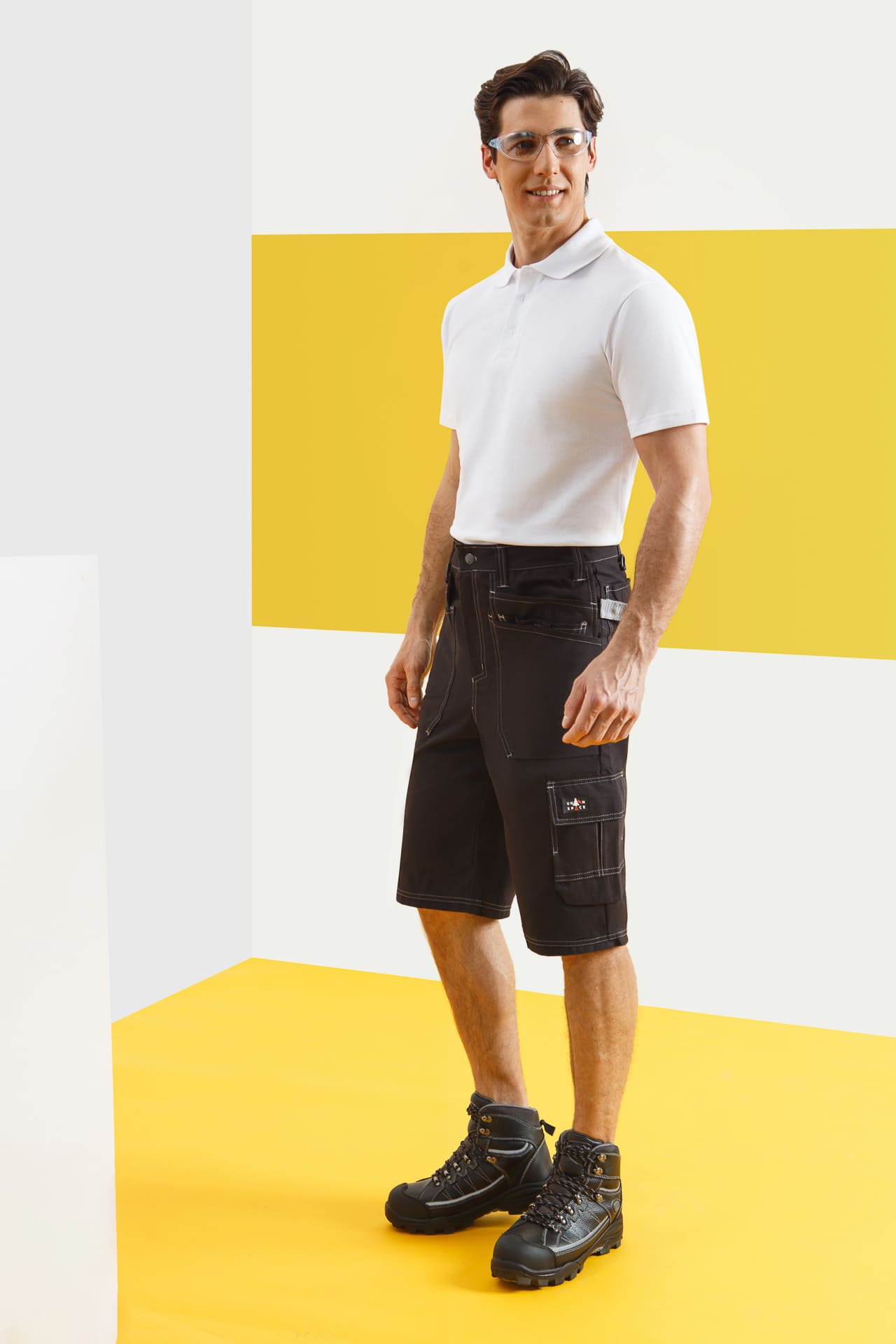 62879 Шорты  черные Union Space  Летняя спецодежда  размер 44-46/170-176  - Вид №4