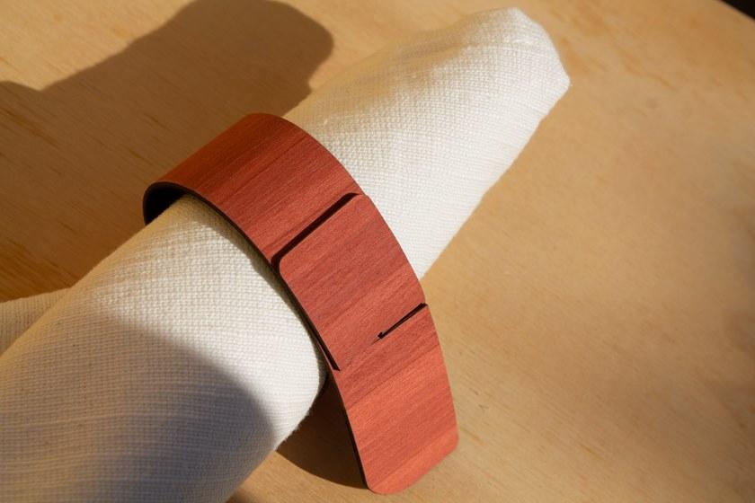 LIGNIS® Набор деревянных салфетниц из 6 предметов Portofino sun-id-1389504 - Вид №5