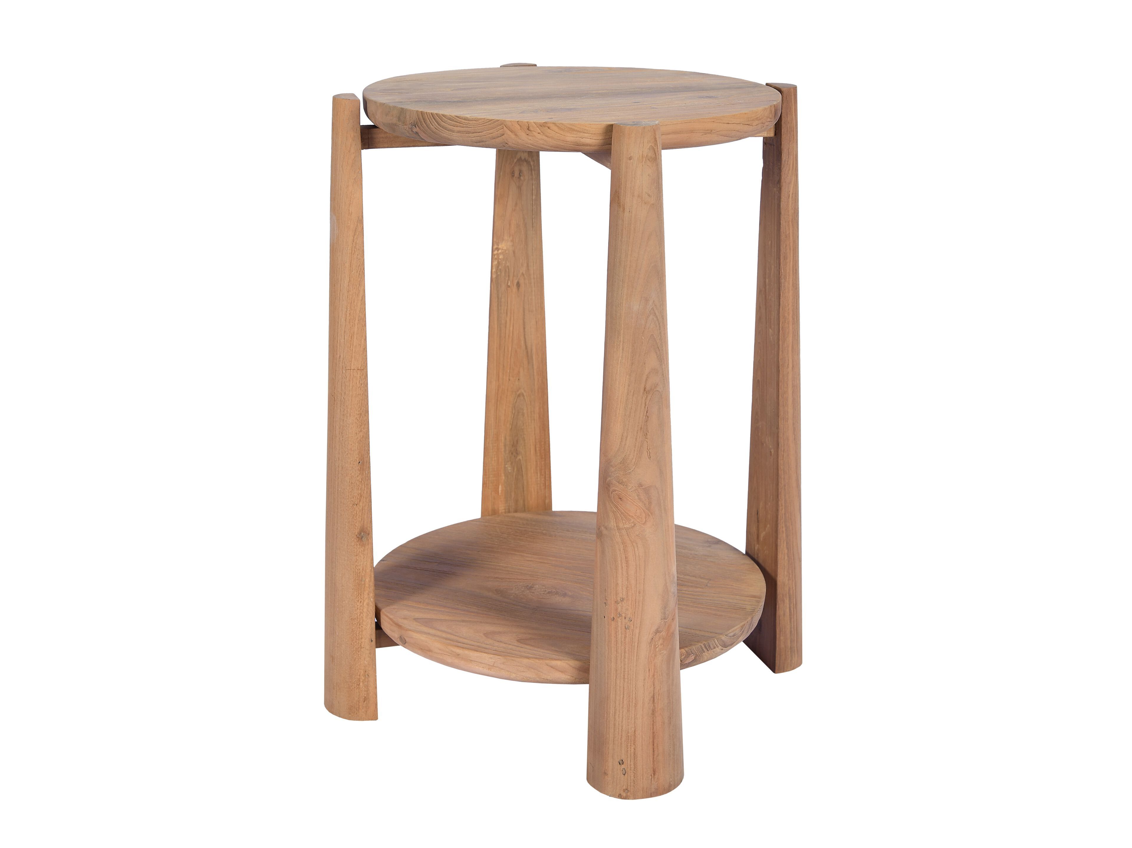 Высокий садовый стол из тикового дерева cbdesign Moires ARCH-00037065 - Вид №15