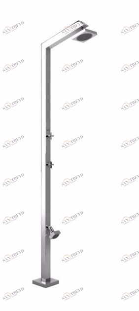 Inoxstyle Летний душ из нержавеющей стали Tecno cube 01015 l